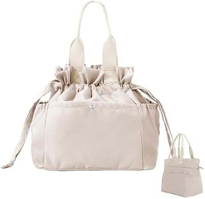 Drawstring Lunch Bag - Khaki - photo 2