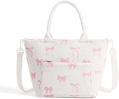 Corduroy Lunch Tote - Bow-Knot - photo 2