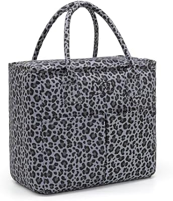 9L Leakproof Lunch Box Bag - Gray Leopard - photo 2